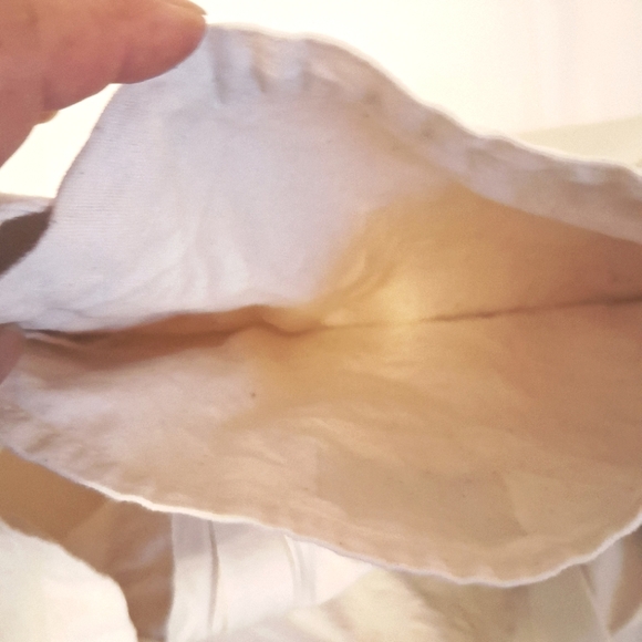 MAISON KITSUNE CREAM CANVAS TOTE BAG - Picture 6 of 8